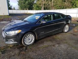 Salvage cars for sale at Arlington, WA auction: 2015 Ford Fusion SE Hybrid