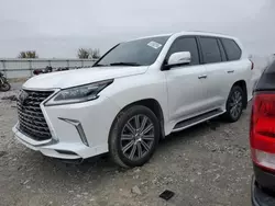 Salvage cars for sale at Earlington, KY auction: 2017 Lexus LX 570