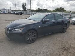 Carros dañados por inundaciones a la venta en subasta: 2015 Lexus GS 350