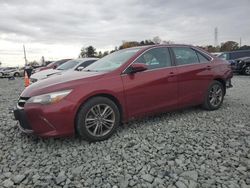 Salvage cars for sale at Mebane, NC auction: 2017 Toyota Camry LE