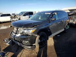 Nissan Vehiculos salvage en venta: 2017 Nissan Pathfinder S