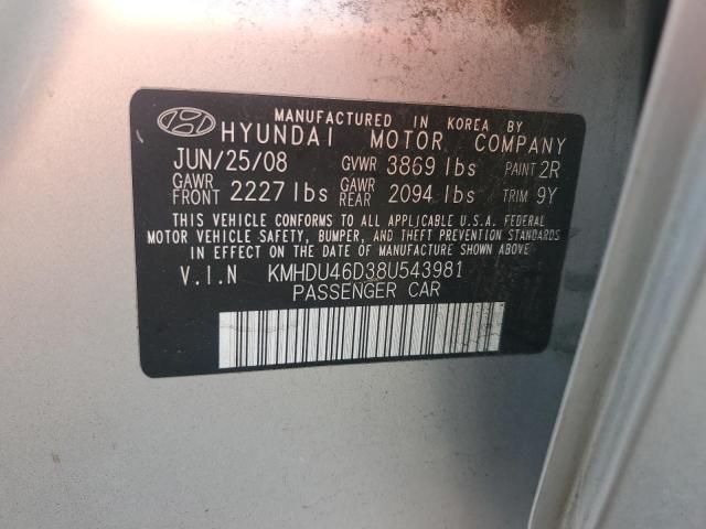 2008 Hyundai Elantra GLS