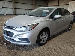 Salvage cars for sale at Houston, TX auction: 2018 Chevrolet Cruze LS