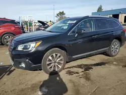 Salvage cars for sale at Woodhaven, MI auction: 2017 Subaru Outback Touring