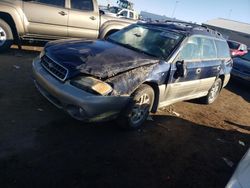 Salvage cars for sale from Copart Brighton, CO: 2003 Subaru Legacy Outback AWP