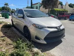 Copart GO cars for sale at auction: 2017 Toyota Corolla L