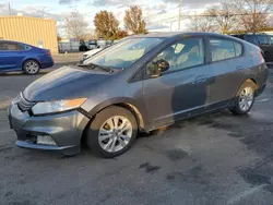 Salvage cars for sale at Moraine, OH auction: 2012 Honda Insight EX