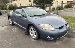 Salvage cars for sale at Madisonville, TN auction: 2007 Mitsubishi Eclipse Spyder GS