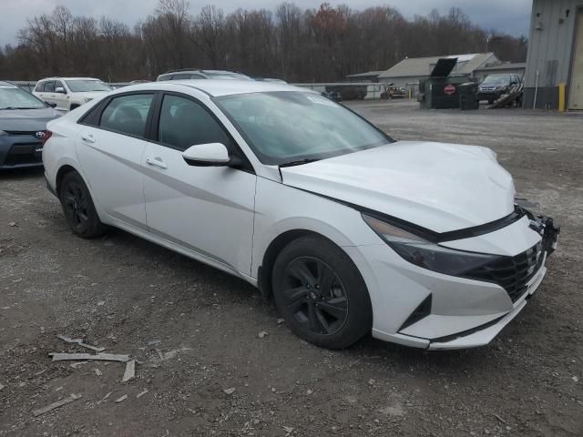 2023 Hyundai Elantra Blue