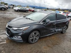 Salvage cars for sale from Copart San Martin, CA: 2018 Chevrolet Cruze Premier