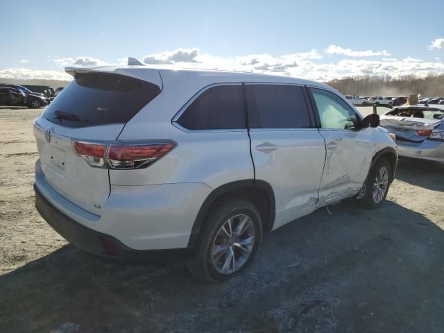 2015 Toyota Highlander LE