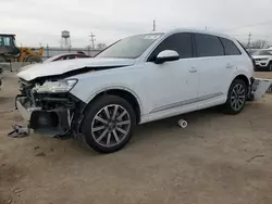 Salvage cars for sale at Chicago Heights, IL auction: 2017 Audi Q7 Premium Plus