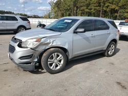 Chevrolet salvage cars for sale: 2016 Chevrolet Equinox LS