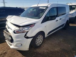 Salvage cars for sale from Copart Elgin, IL: 2018 Ford Transit Connect XLT