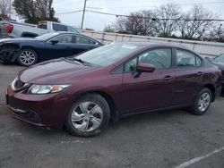 Salvage cars for sale from Copart Moraine, OH: 2015 Honda Civic LX