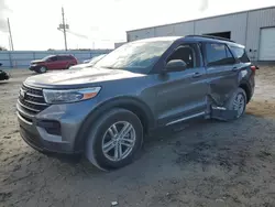 Salvage cars for sale from Copart Jacksonville, FL: 2022 Ford Explorer XLT