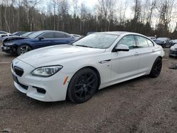 Salvage cars for sale at Cookstown, ON auction: 2015 BMW 640 XI Gran Coupe