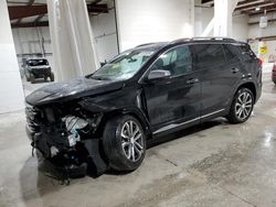 Salvage cars for sale at Leroy, NY auction: 2021 GMC Terrain Denali