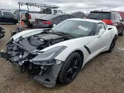 Salvage cars for sale from Copart Elgin, IL: 2016 Chevrolet Corvette Stingray 1LT