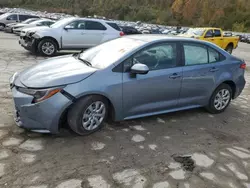 Salvage cars for sale at Hurricane, WV auction: 2022 Toyota Corolla LE