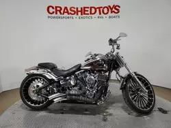 Salvage motorcycles for sale at Dallas, TX auction: 2014 Harley-Davidson Fxsbse CVO Breakout