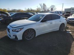 Infiniti salvage cars for sale: 2018 Infiniti Q50 RED Sport 400