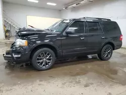 Salvage cars for sale at Davison, MI auction: 2017 Ford Expedition Limited