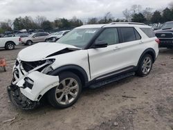 Ford salvage cars for sale: 2020 Ford Explorer Platinum