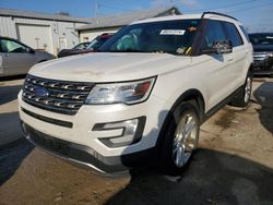 Ford Explorer xlt salvage cars for sale: 2016 Ford Explorer XLT