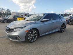 Honda salvage cars for sale: 2019 Honda Civic Touring