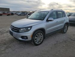 Salvage cars for sale at Kansas City, KS auction: 2016 Volkswagen Tiguan S