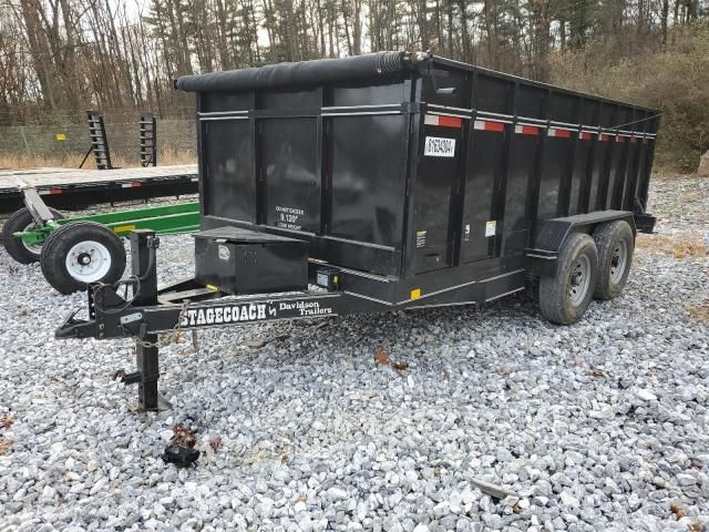 2023 Davi Dson 14FT Dump Trailer