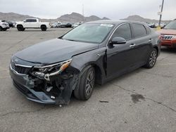 Salvage cars for sale at North Las Vegas, NV auction: 2019 KIA Optima LX