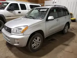 Toyota salvage cars for sale: 2003 Toyota Rav4