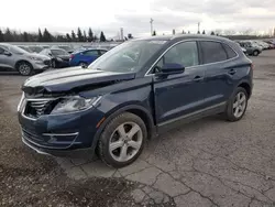 Lincoln salvage cars for sale: 2017 Lincoln MKC Premiere