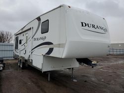 Salvage trucks for sale at Greenwood, NE auction: 2008 KZ Durango