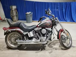 Salvage motorcycles for sale at Hurricane, WV auction: 2007 Harley-Davidson Fxst Custom