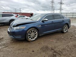 Salvage cars for sale at Elgin, IL auction: 2016 Ford Taurus Limited