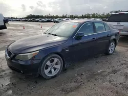 BMW 5 Series salvage cars for sale: 2005 BMW 530 I