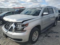 Salvage cars for sale from Copart Cahokia Heights, IL: 2015 Chevrolet Suburban K1500 LT