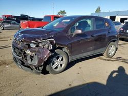 Salvage cars for sale at Woodhaven, MI auction: 2020 Chevrolet Trax LS