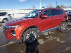 2020 Hyundai Santa FE SEL en venta en Littleton, CO