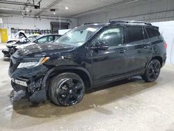 Salvage cars for sale at Candia, NH auction: 2021 Honda Passport Elite