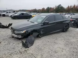 Salvage cars for sale at Memphis, TN auction: 2018 Honda Accord Sport