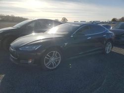 Salvage cars for sale from Copart Assonet, MA: 2014 Tesla Model S