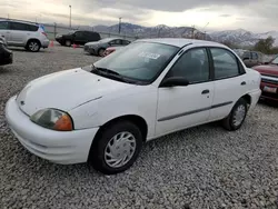 Chevrolet Metro lsi Vehiculos salvage en venta: 2001 Chevrolet Metro LSI