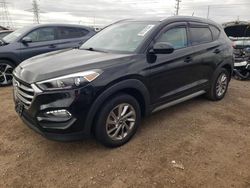 Salvage cars for sale at Elgin, IL auction: 2017 Hyundai Tucson Limited