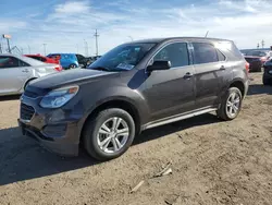 Salvage cars for sale at Greenwood, NE auction: 2016 Chevrolet Equinox LS