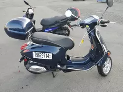 Vespa Scooter salvage cars for sale: 2016 Vespa Sprint 150 3V