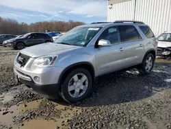 Salvage cars for sale at Windsor, NJ auction: 2007 GMC Acadia SLT-2